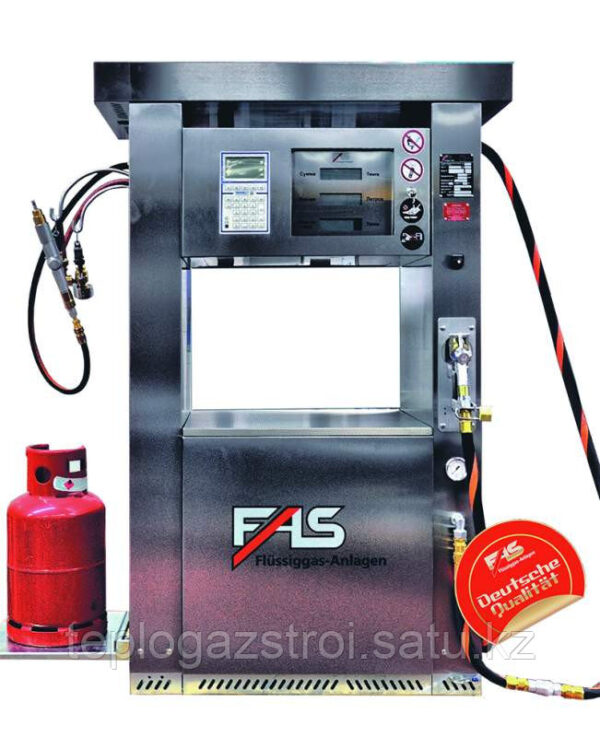 Универсальная колонка FAS-220WM с функцией заправки бытовых газовых баллонов