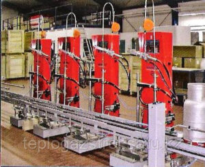 Автоматические рядные установки для заправки газовых баллонов